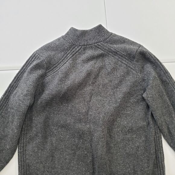 L.L. Bean Charcoal Half-Zip Crewneck Sweater - Picture 7 of 8